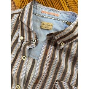 TOMMY BAHAMA Mens' Sz L Cotton Button Down Casual Dress Shirt